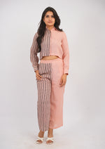 Statement Stripe One-Sided Linen Co-Ord