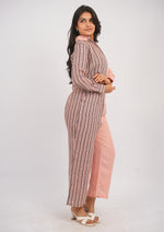 Statement Stripe One-Sided Linen Co-Ord