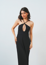Bold and Beautiful Backless Dress with Sexy Front & Slit