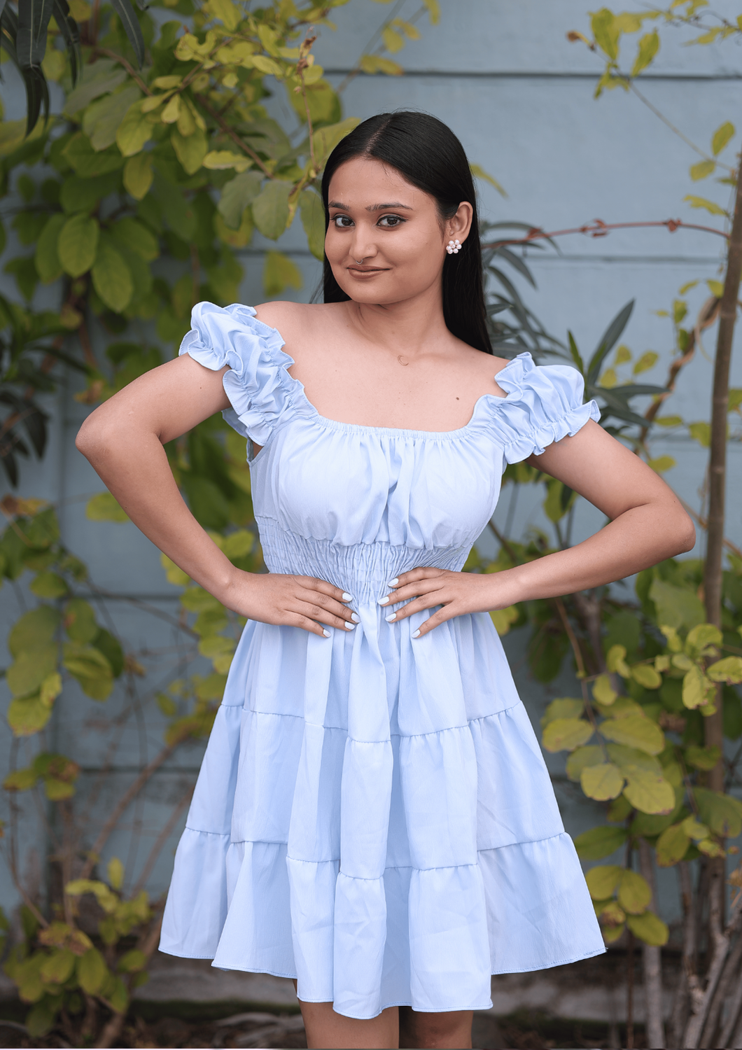 Tied Tube Cute Short Dress