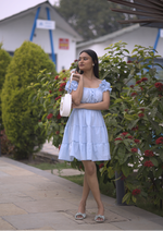 Tied Tube Cute Short Dress