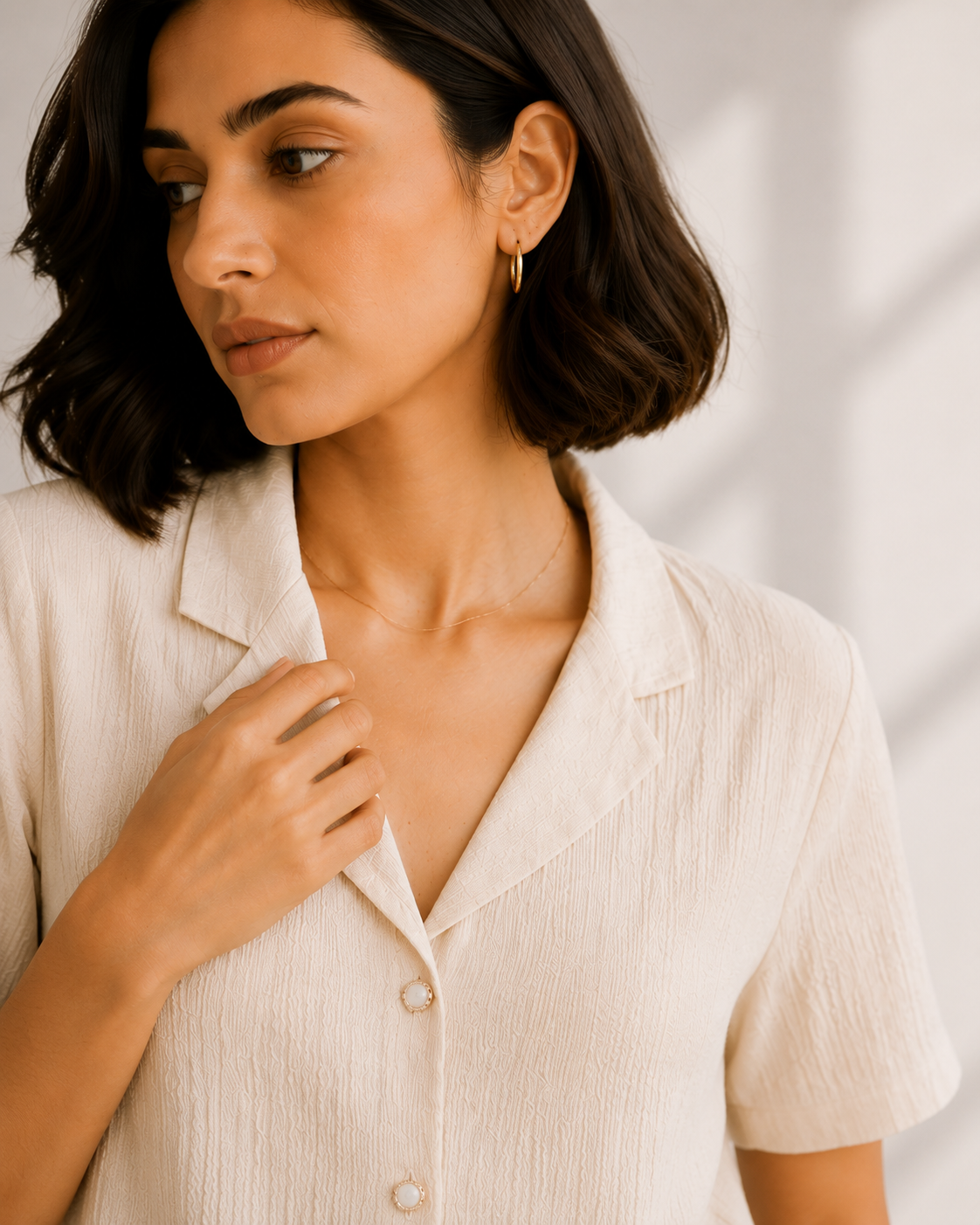 Soft Touch Crinkle Shirt